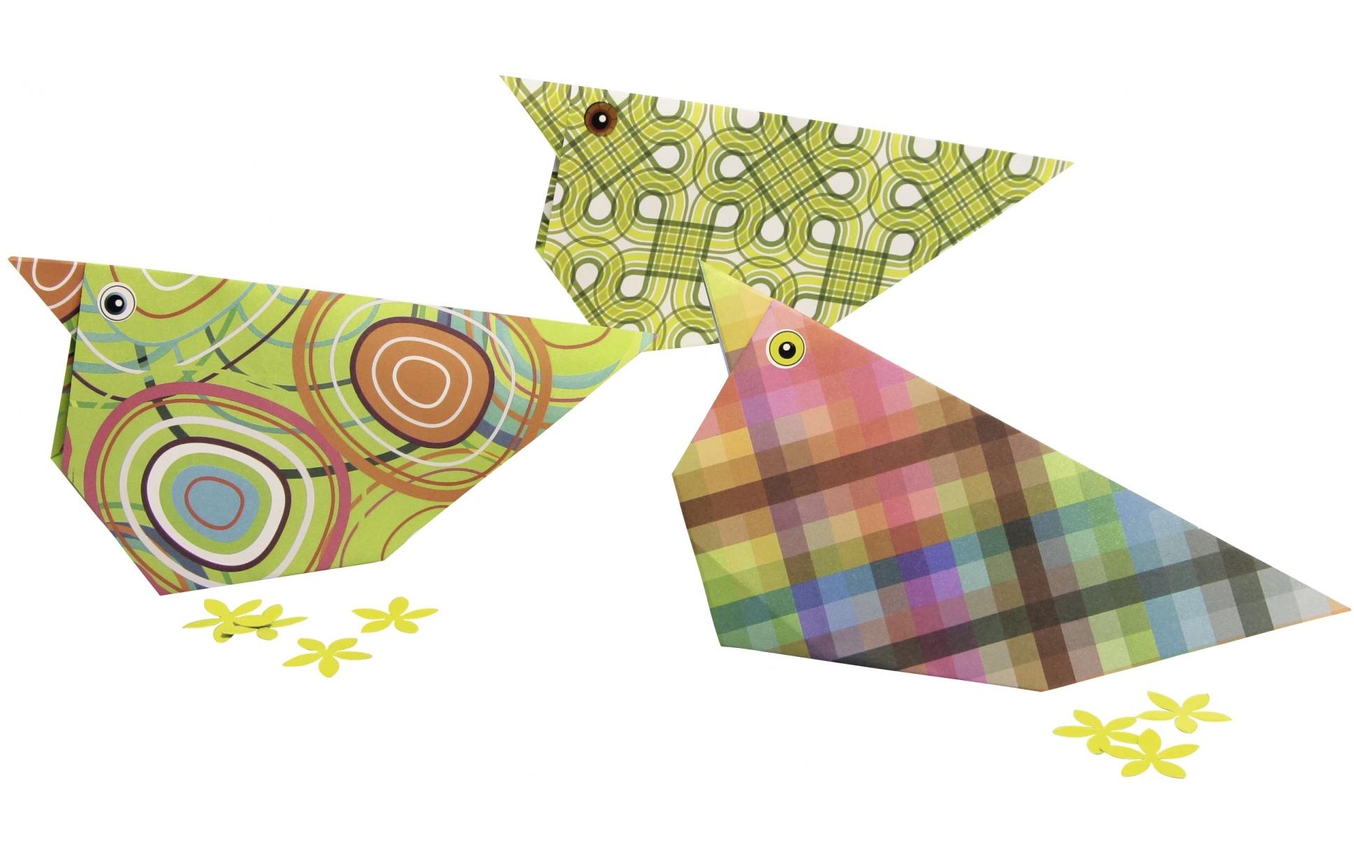 Faltblätter Origami Geometric 60 Blatt, 20 x 20 cmPapier für das Falten von Origami