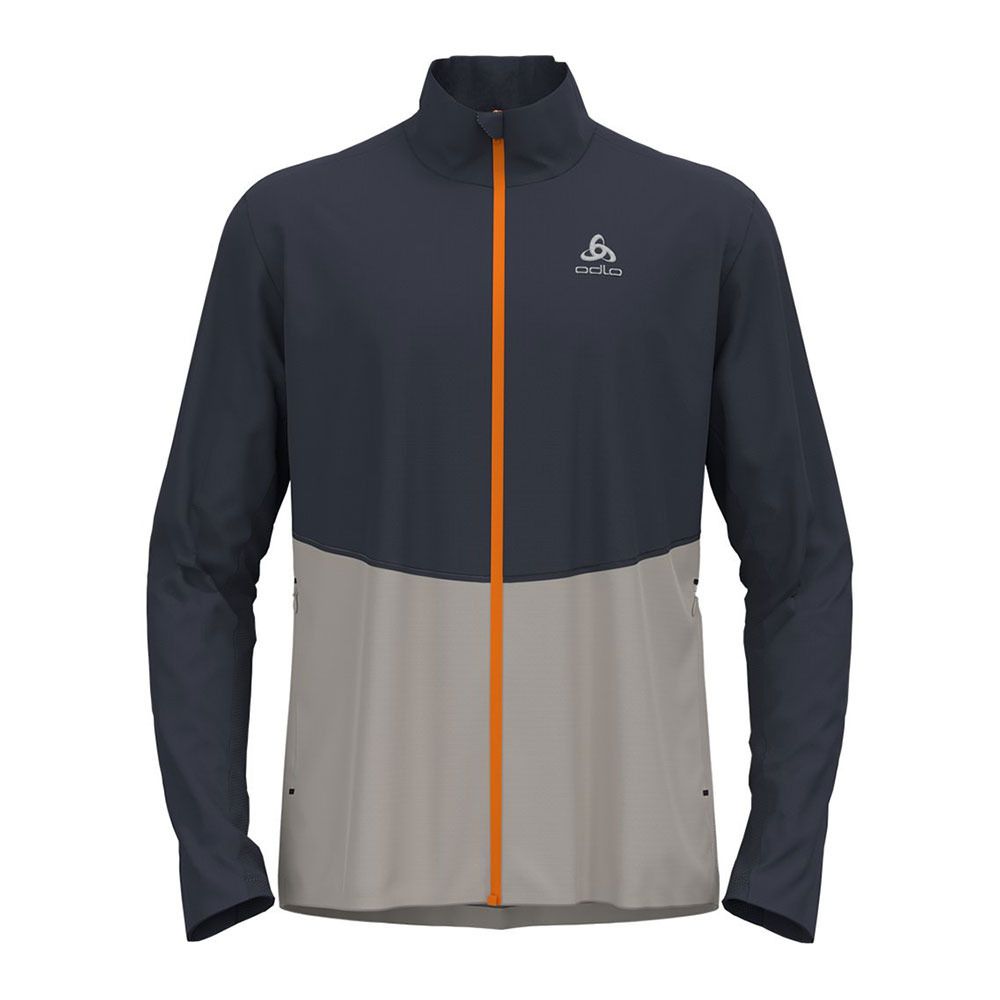 Odlo MARKENES - Veste ski Homme silver cloud/india ink