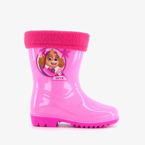 Paw Patrol meisjes gevoerde regenlaarzen