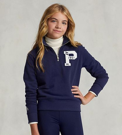 Polo Ralph Lauren Sweatshirt mit. Reißverschluss - Navy