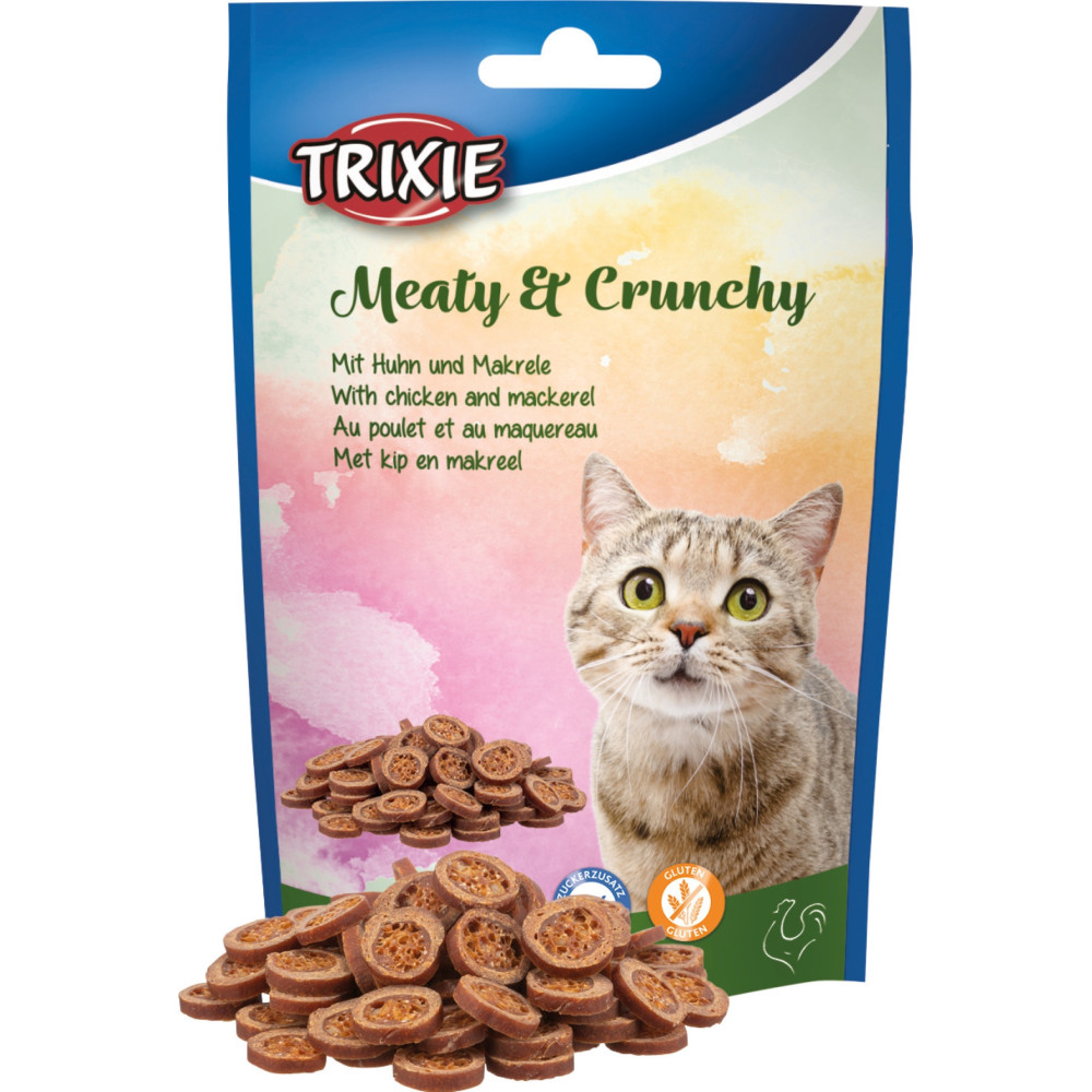 Friandises au poulet & maquereau 50 g pour chat