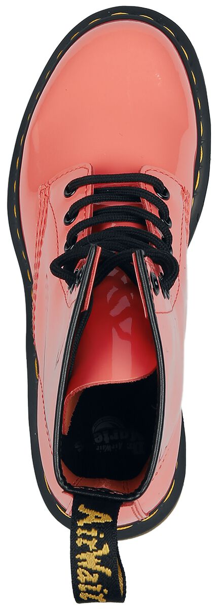 1460 W - Coral patent lamper | Dr. Martens Bottes lacées