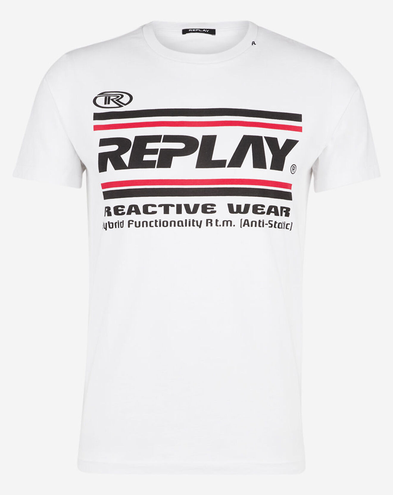 Replay T-Shirt Sport blanc