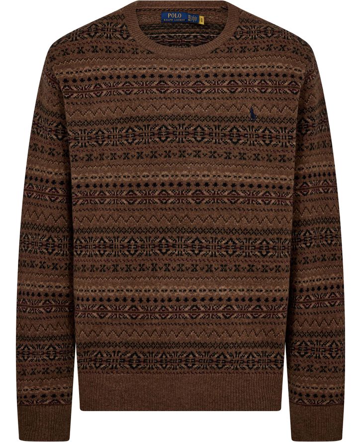 Polo Ralph Lauren 2/17-5 WOOL RWS-LSL-PLO Camel combo