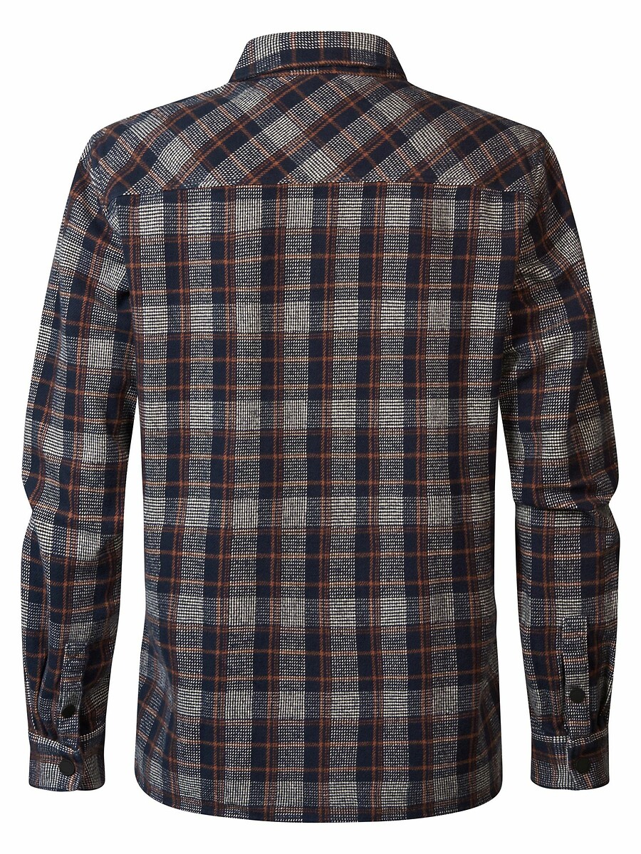 INDÚSTRIAS PETROLÍFERAS<br>Camisa xadrez de manga comprida
