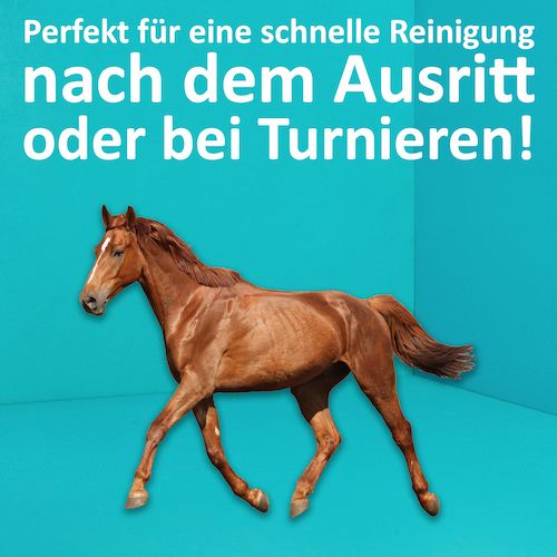 GreenHero Trockenshampoo für Pferde