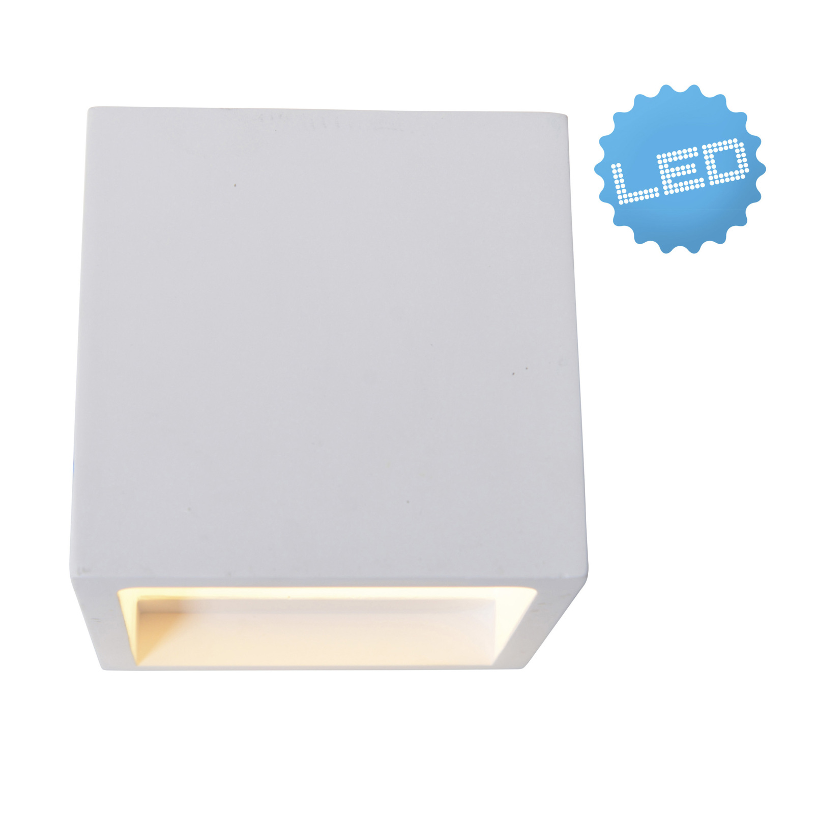 LED-Wandleuchte - weiß - 11,5 cm