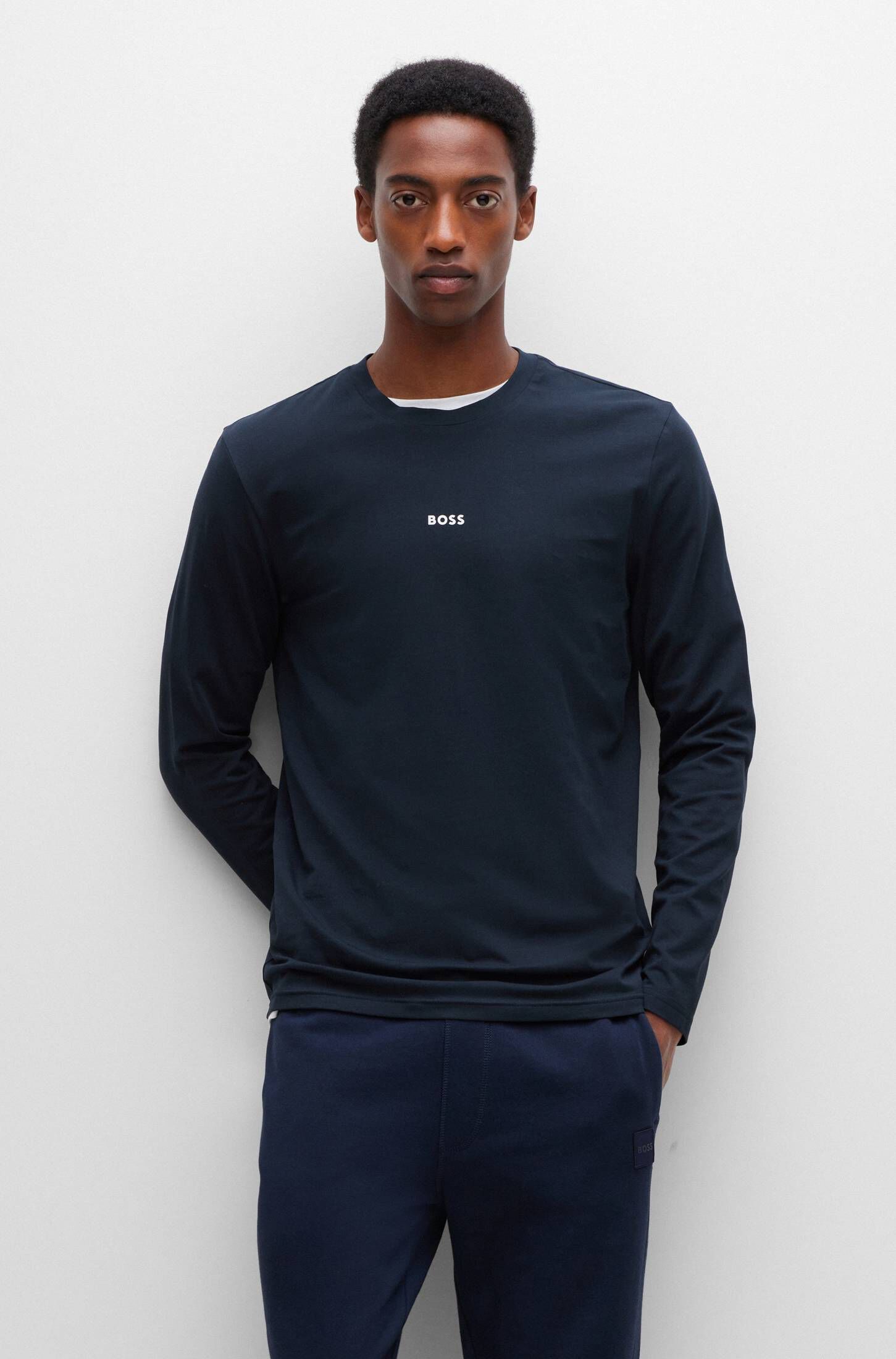 BOSS| Herren Langarmshirt TCHARK