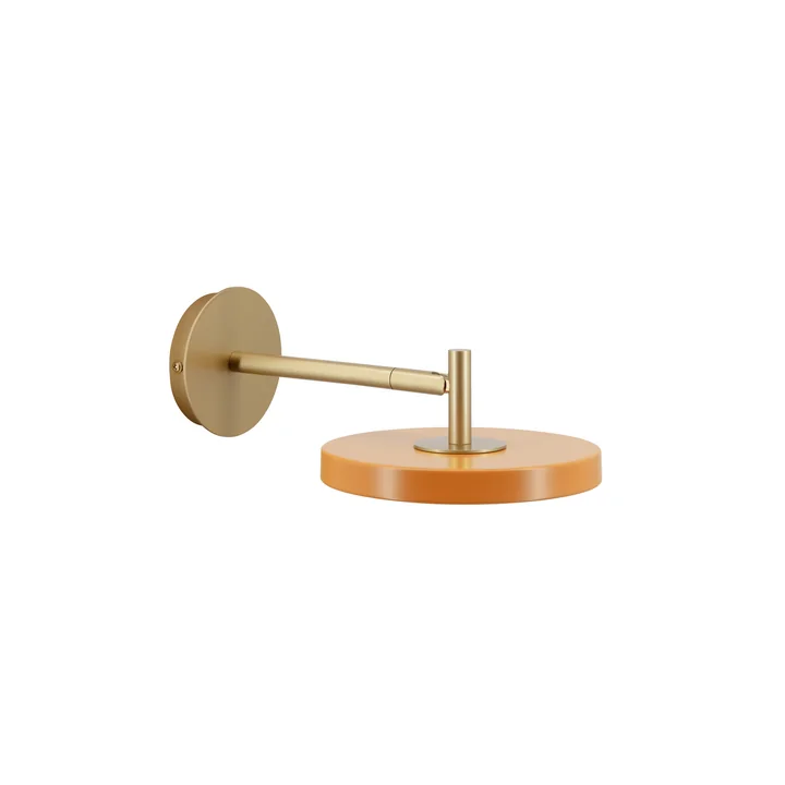Umage - Asteria LED Wandleuchte, Messing / nuance orange
