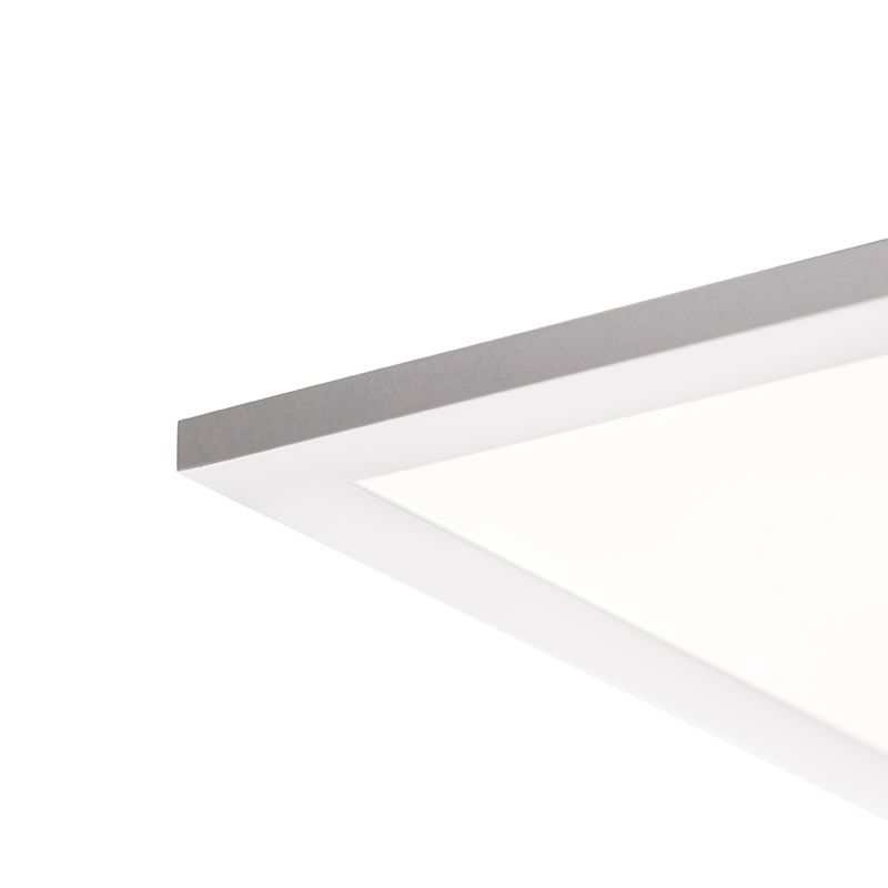 LED paneel staal 120 cm incl. LED met afstandsbediening - Liv