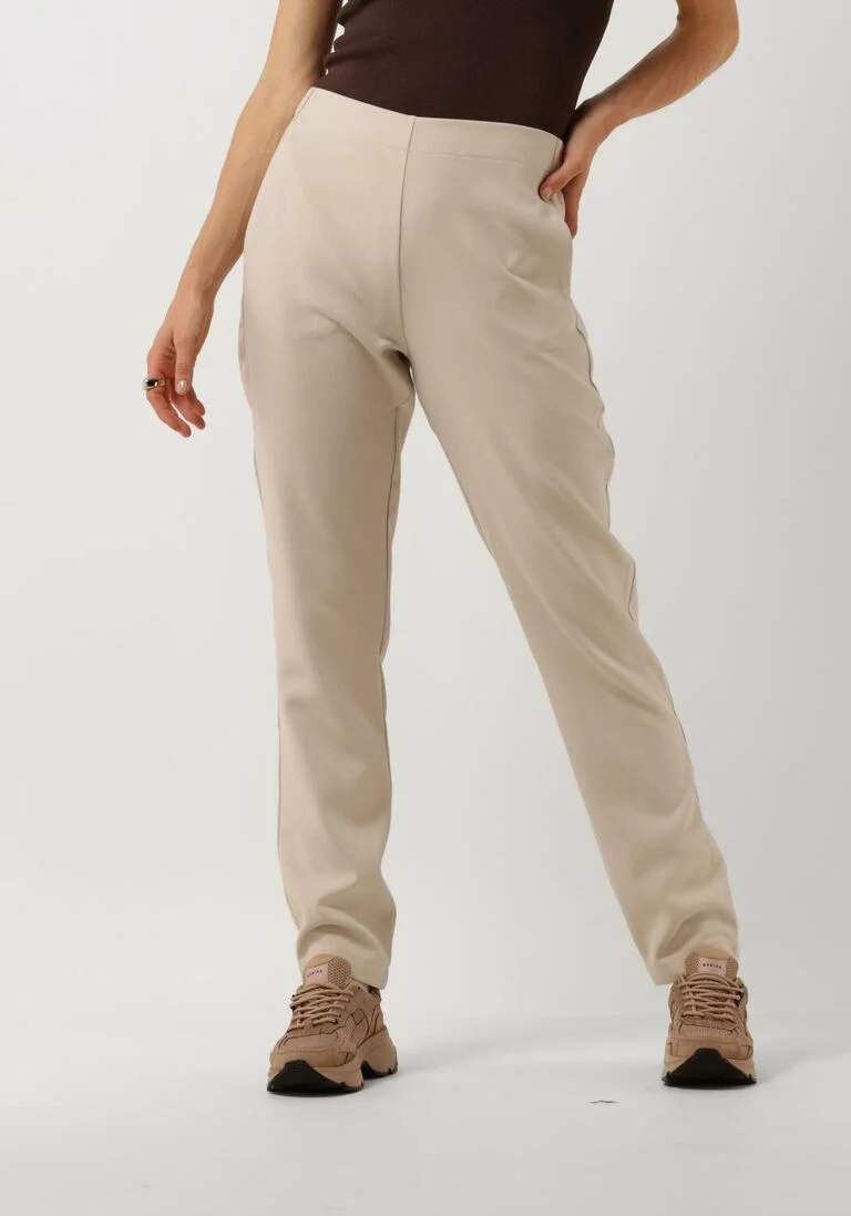 PENN & INK beige penn & ink legging trousers leatherlook