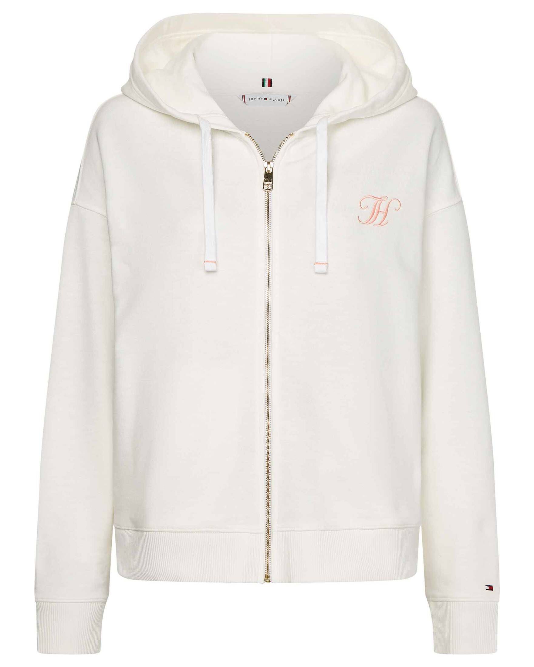 Tommy Hilfiger| Damen Sweatjacke RELAXED TH FULL ZIP HOODIE
