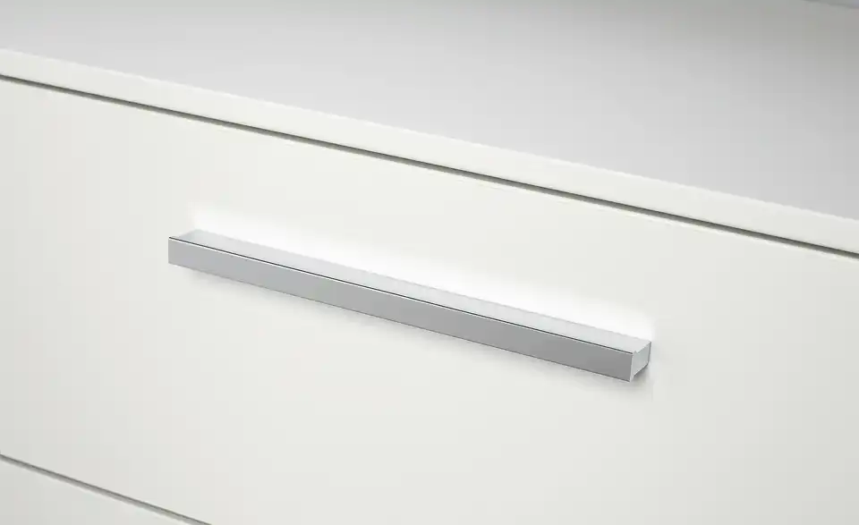 Nachttisch Aldono 50 cm Weiß