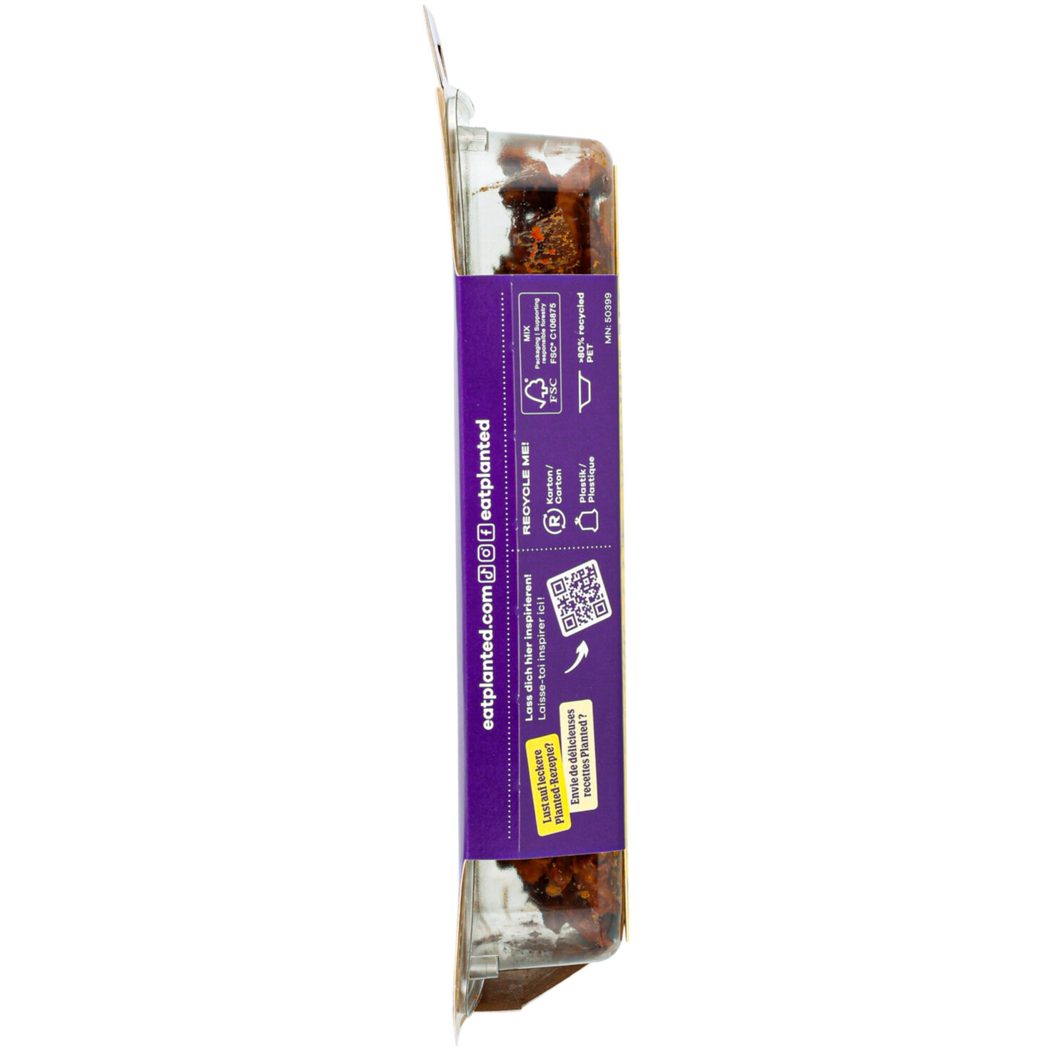 Planted pulled BBQ vegane Alternative zu Geschnetzeltes -