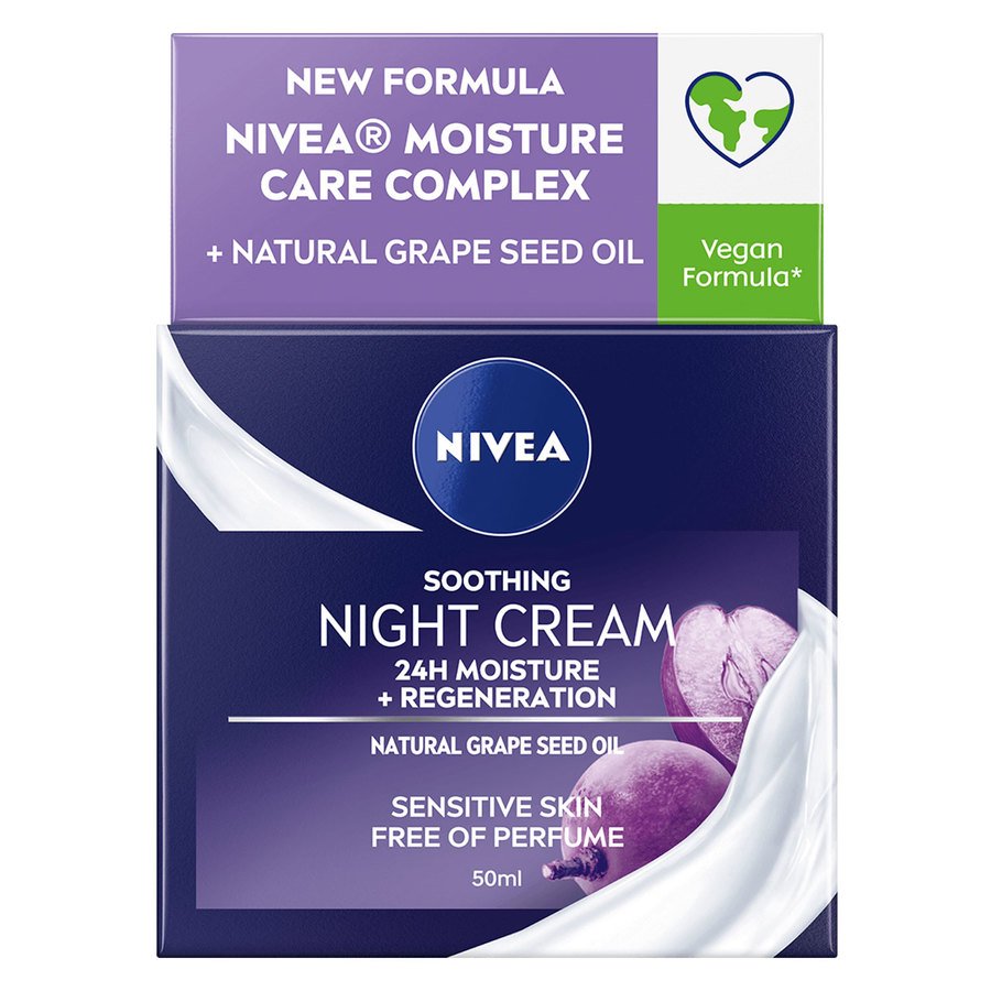 NIVEA Sensitive Soothing Night Cream 50ml