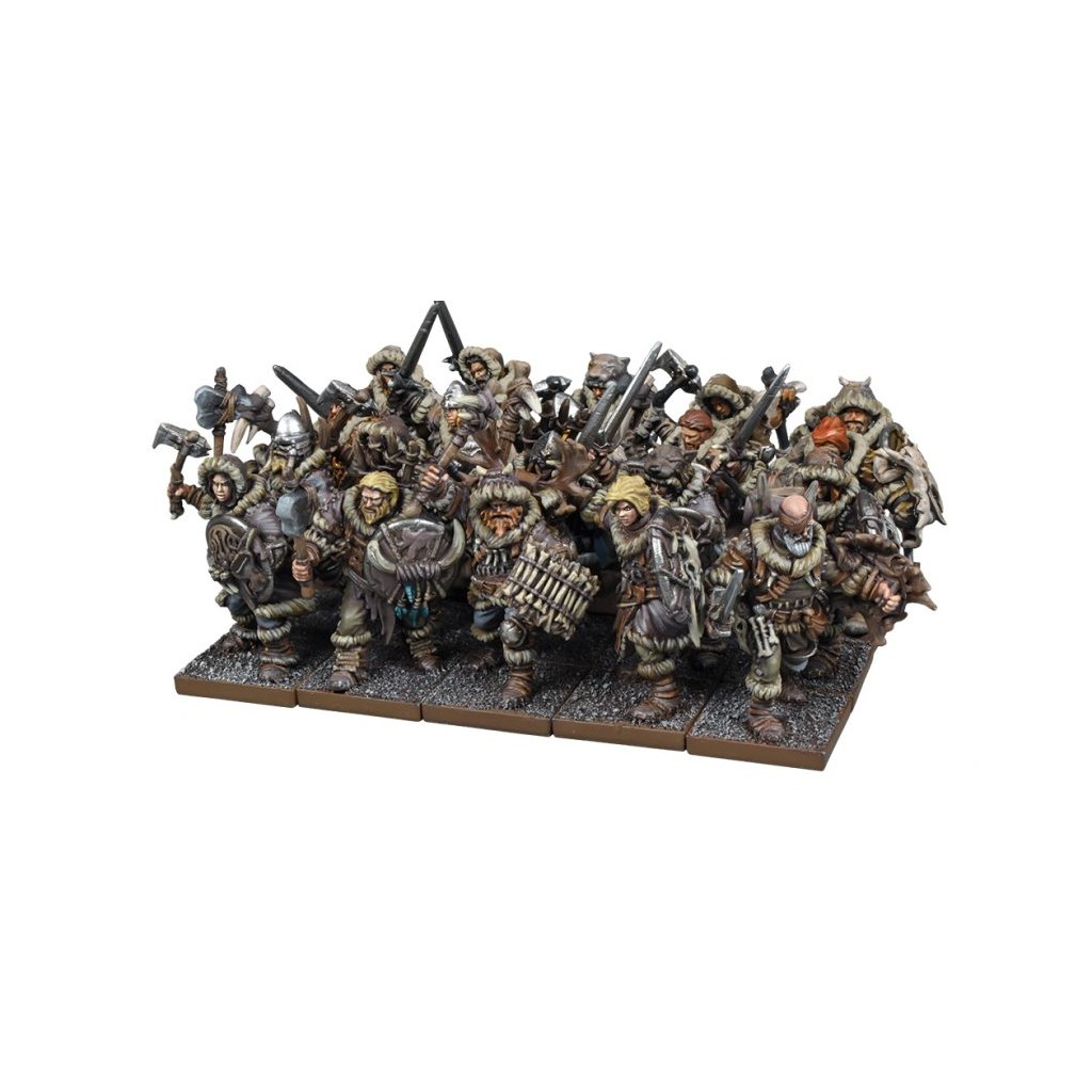 Kings of War - Alliance du Nord : Régiment d'Hommes des Clans