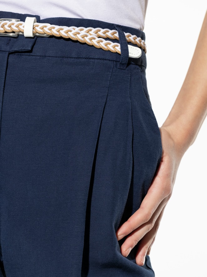 Leinenmix Chino