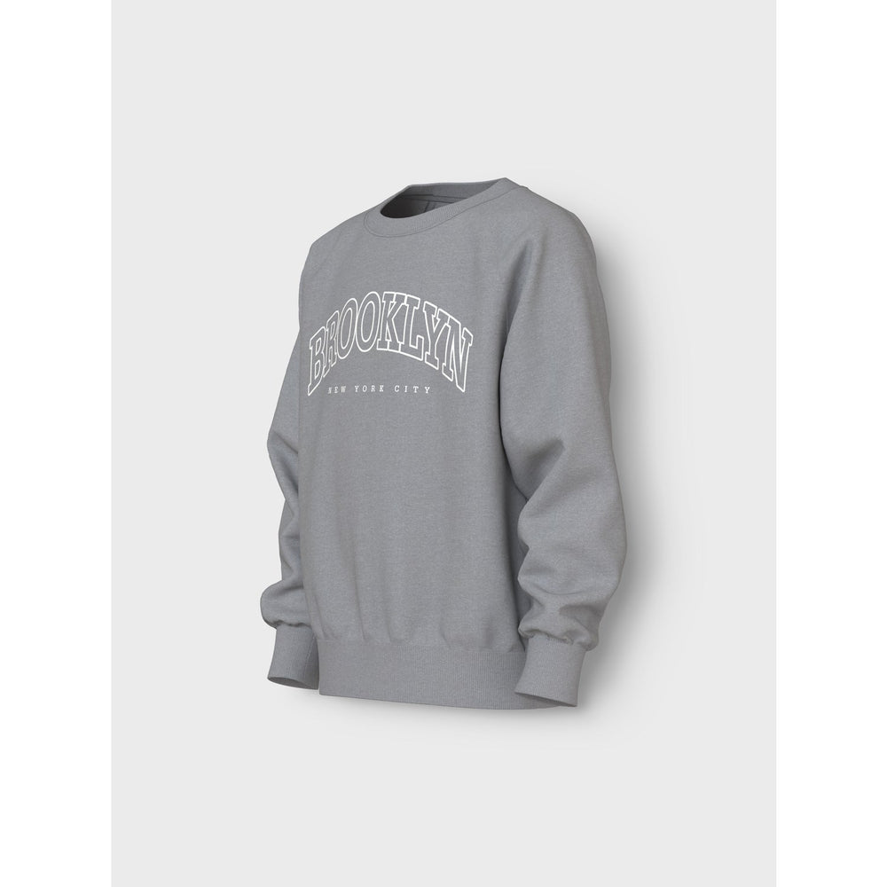 Køb Name It Ultimate Grey Brooklyn New Nkmvion Ls Nreg Sweat Unb