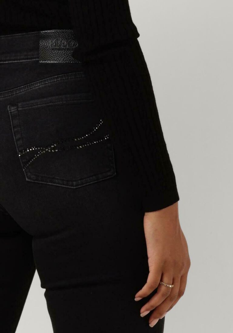 LIU JO donkergrijze liu jo bootcut jeans pant.authentic beat h.w.