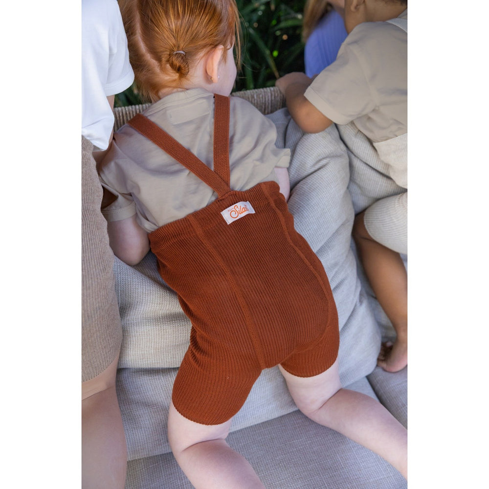 Køb Silly Silas Cinnamon Shorty Tights Med Seler