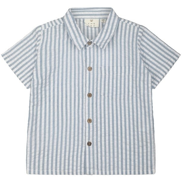 Køb THE NEW Siblings Blue Fog Kojo T-shirt