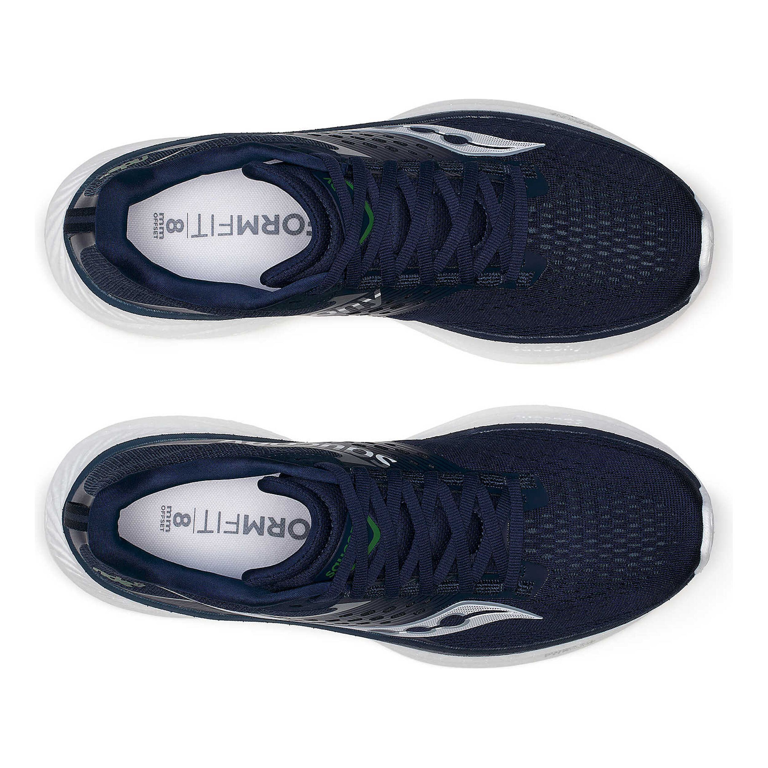 Saucony Ride 17 Chaussure De Running Sans Stabilisateurs Hommes - Bleu , Blanc