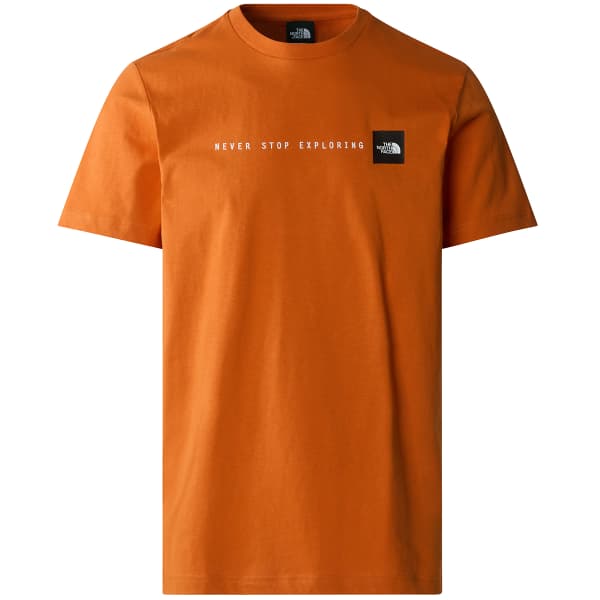 T-shirt THE NORTH FACE M S/S NEVER STOP EXPLORING TEE DESERT RUST