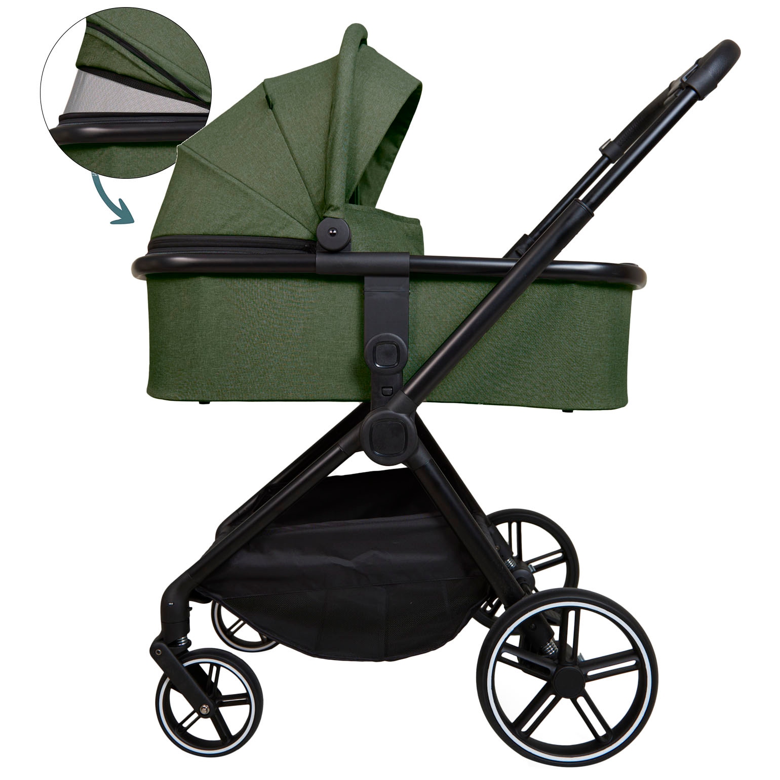 Prénatal kinderwagen compleet Green