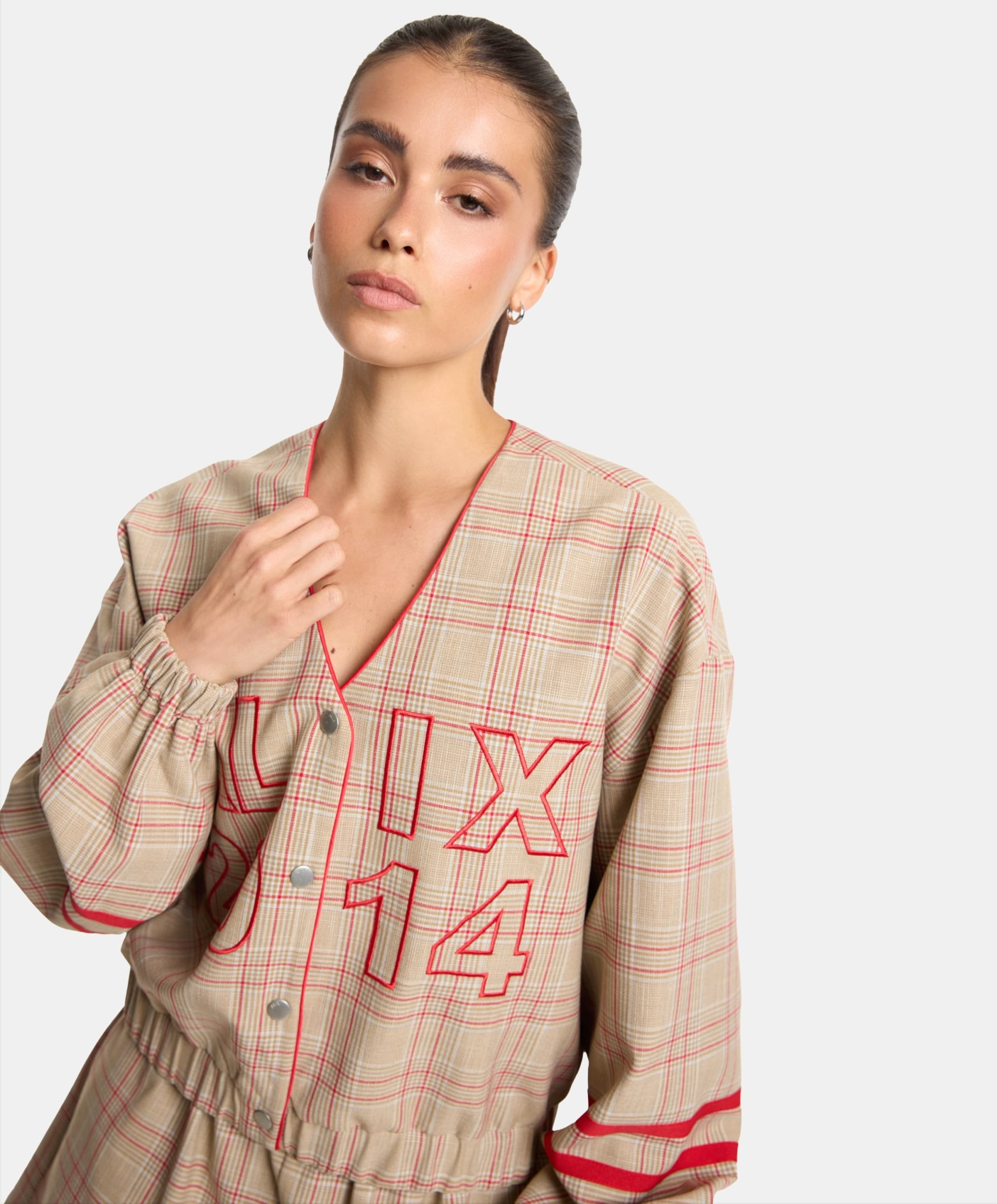 Alix The Label Dames jas beige