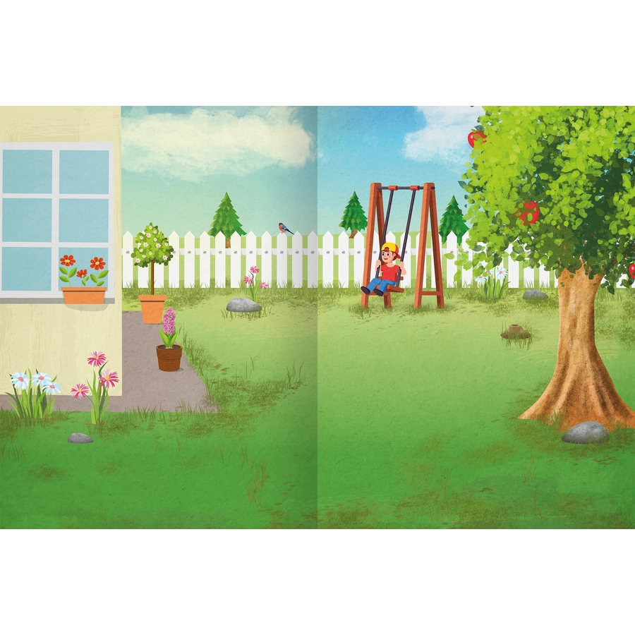 arsEdition Erstes Stickern – Im Garten