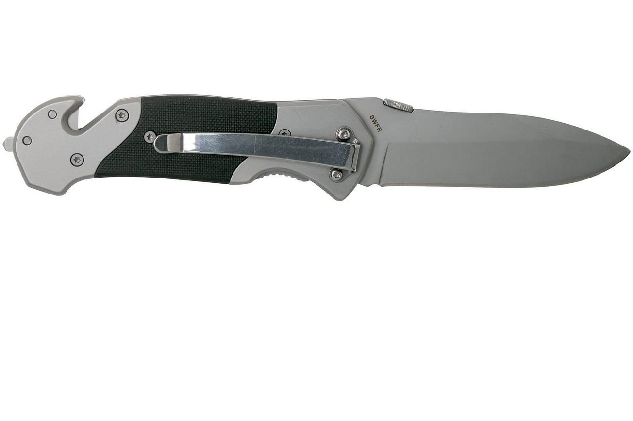 Smith & Wesson 1St Response SWFR grijs, reddingsmes