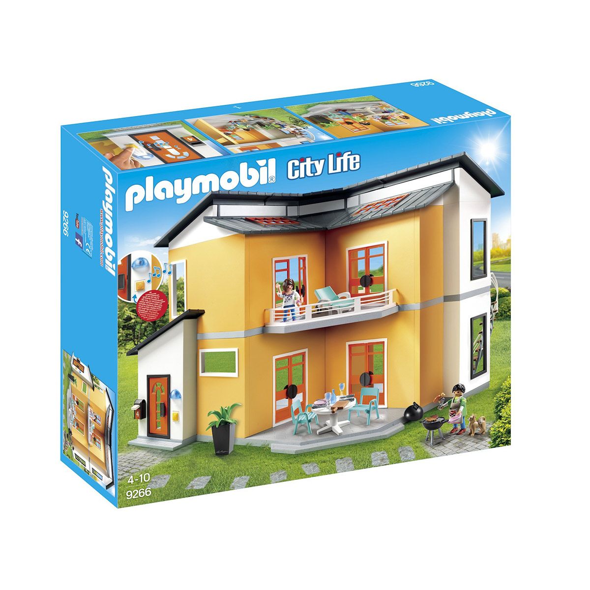 Maison moderne Playmobil City Life 9266