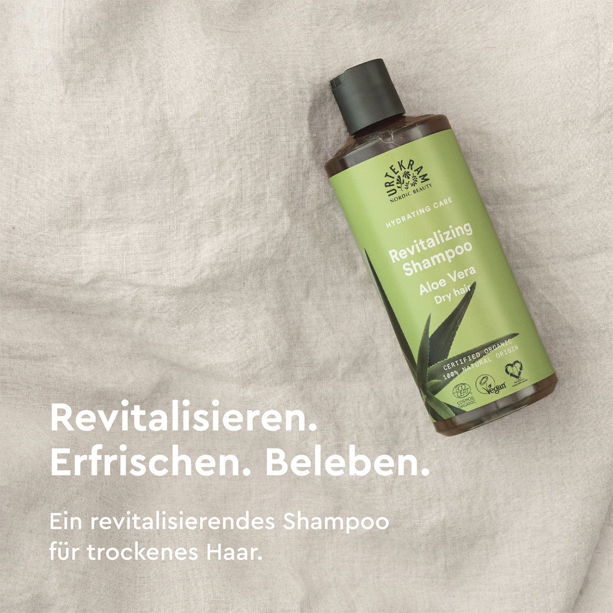URTEKRAM  Aloe Vera Revitalizing Shampoo, 500 ml
