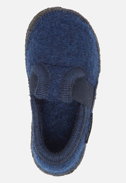Bergstein Pantoffels blauw Textiel