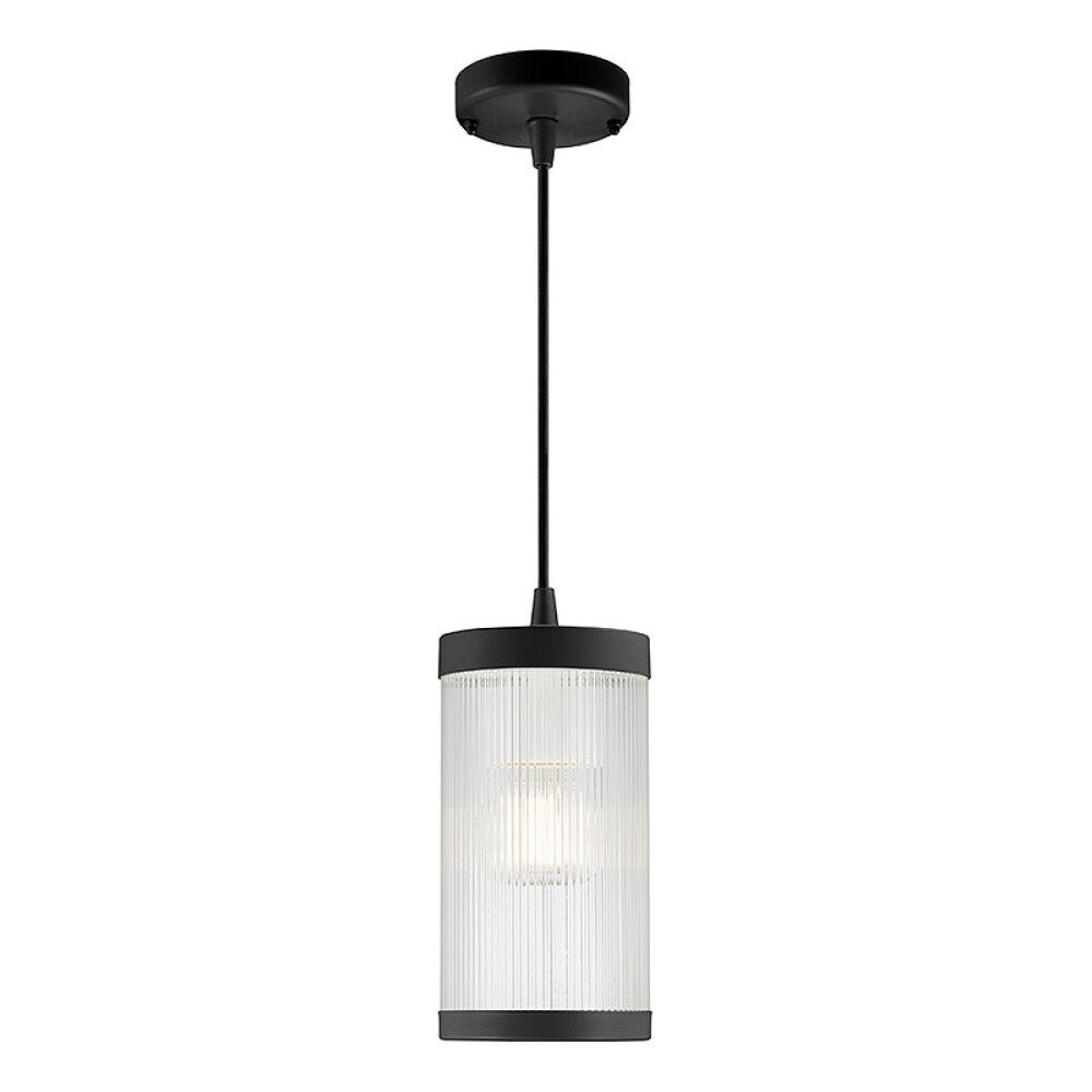 TAKLAMPE NORDLUX COUPAR SVART UTENDØRS