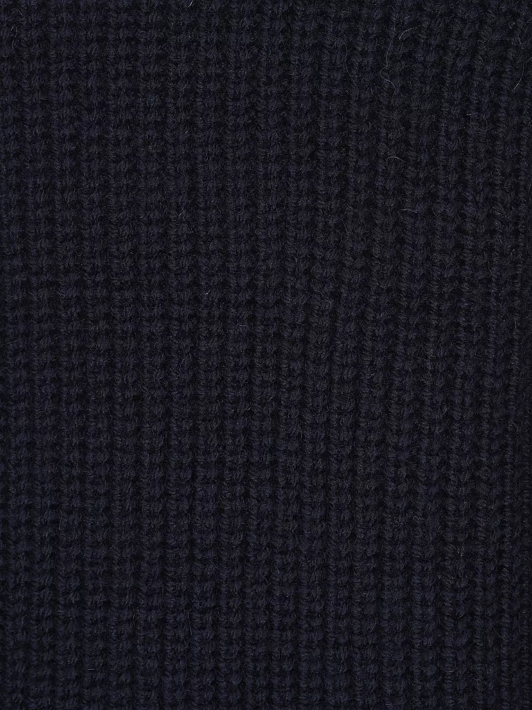 NUDIE JEANS Rollkragenpullover  blau