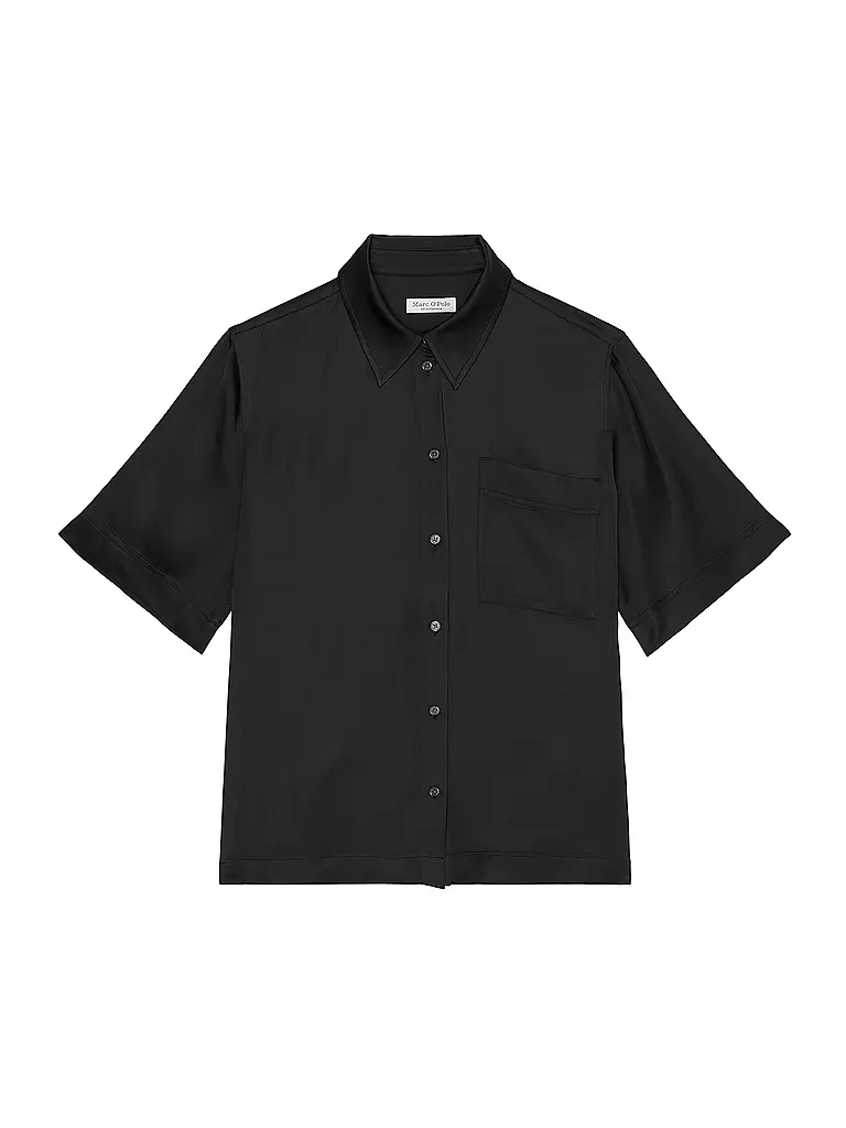 MARC O'POLO Bluse schwarz