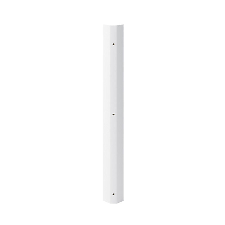 Fileur d'angle GoodHome Garcinia gris clair brillant H. 71.5 cm x l. 59 mm x Ep. 5 mm