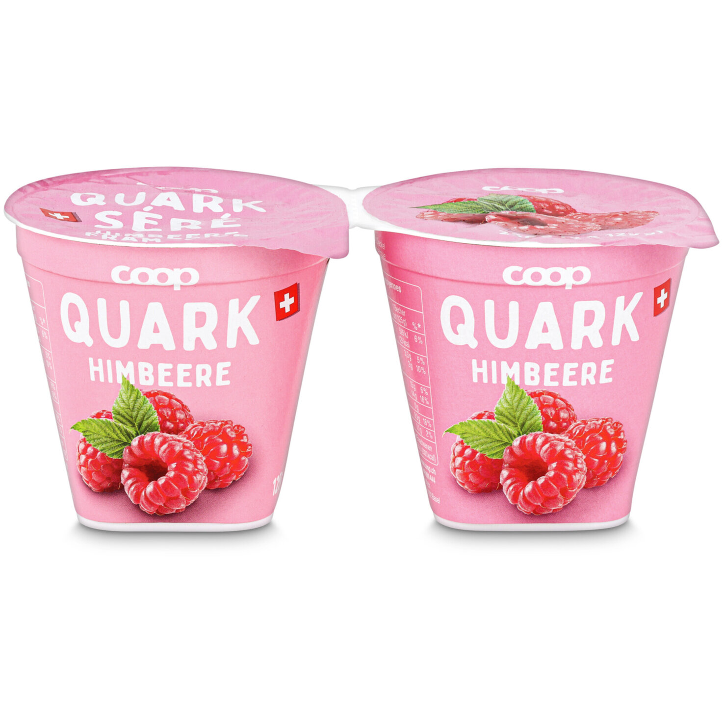 Früchtequark Himbeere 2x125g