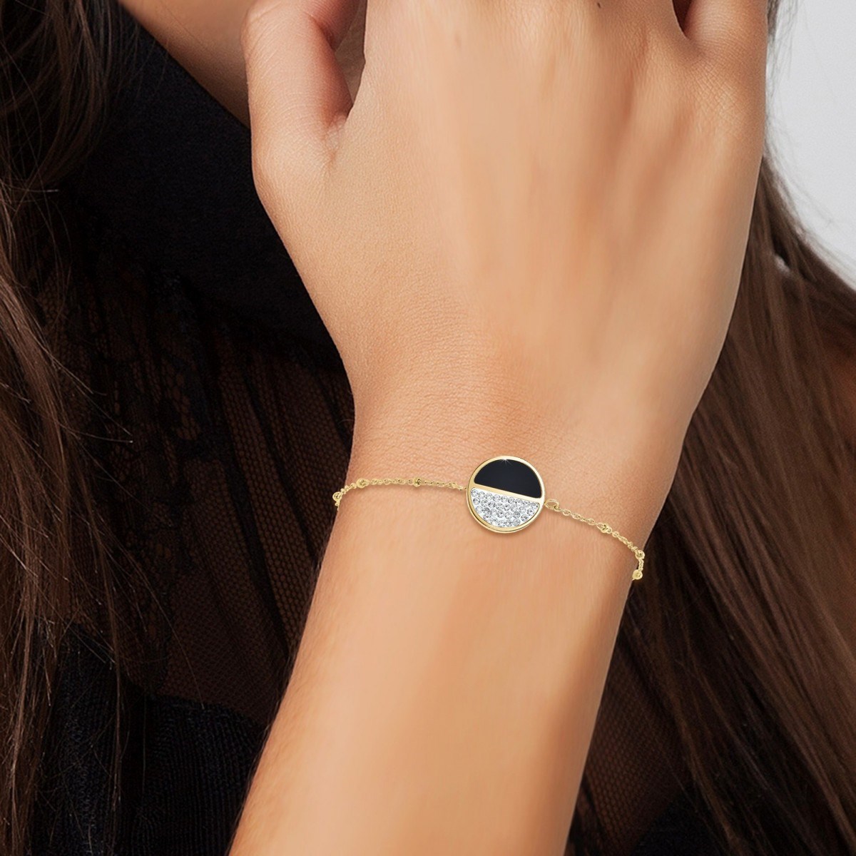 Bracelet en acier inoxydable par SC Bohème
