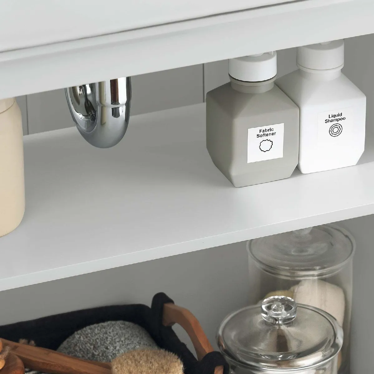 SoBuy BZR108-W Meuble Sous Lavabo