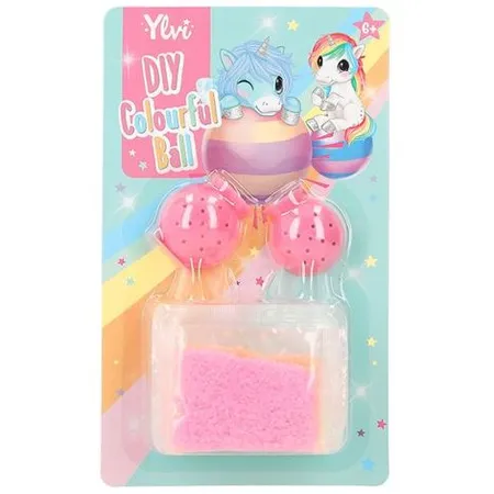 Depesche Ylvi & the Minimoomis DIY Colourful Ball, 1 Stück, 4-fach sortiert