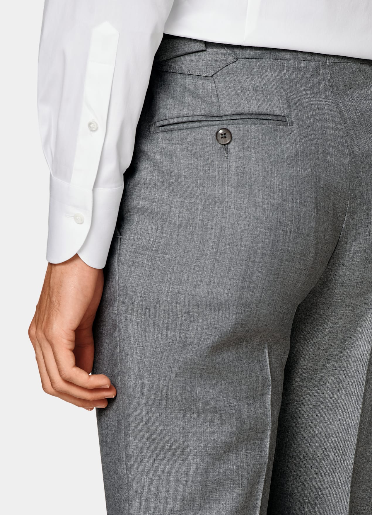 Costume Perennial Havana coupe Tailored gris clair
