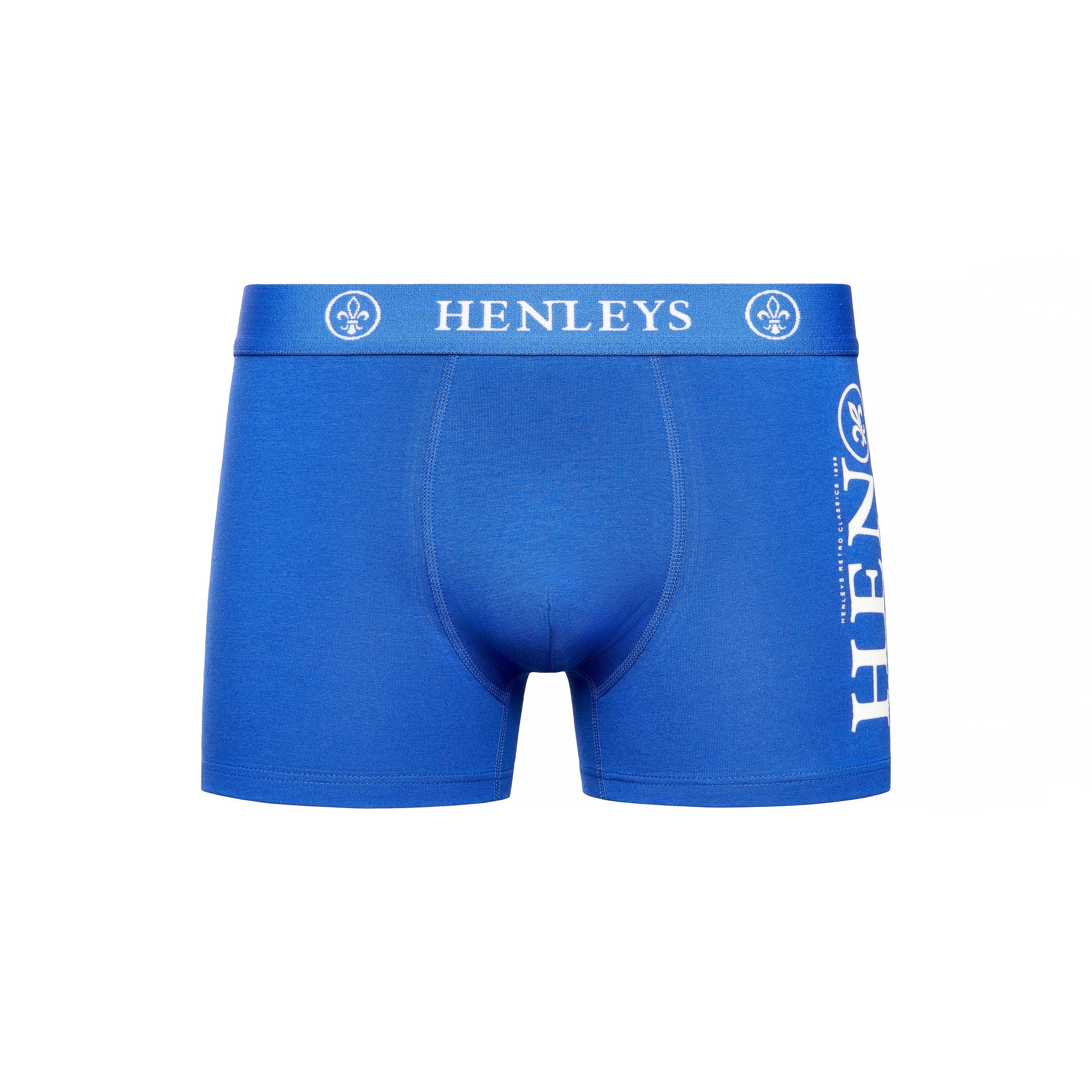Henleys 5 Pack Boxer Shorts Mens