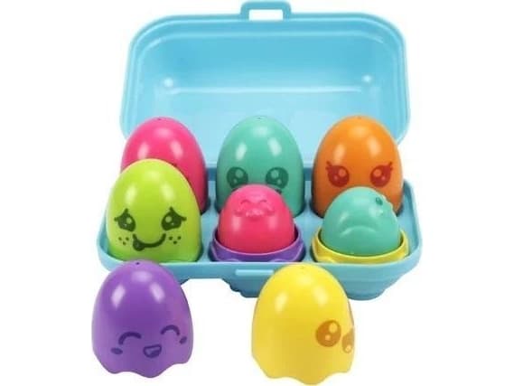 TOMY TOOMIES egg med blå lyder.E73563 /6