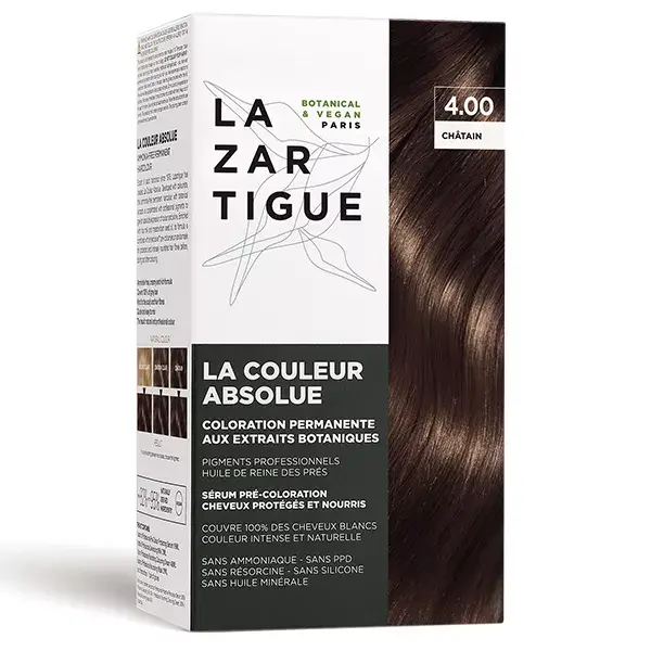 Lazartigue Absolute Color Chocolate Brown Tinta para Cabelo 4.00