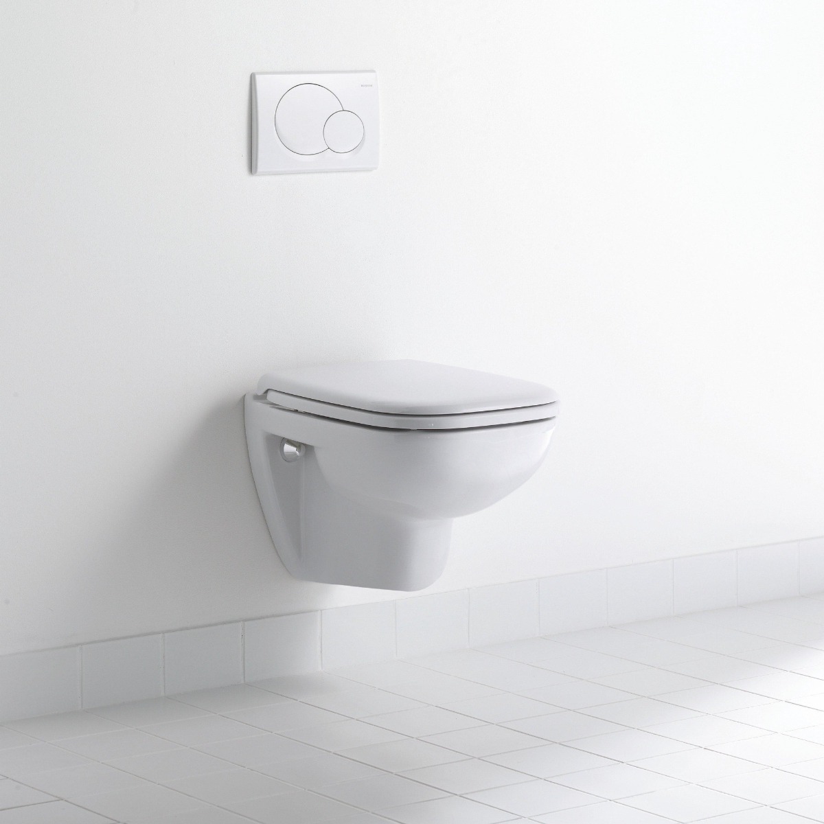 Duravit D-Code toiletzitting duroplast wit glans