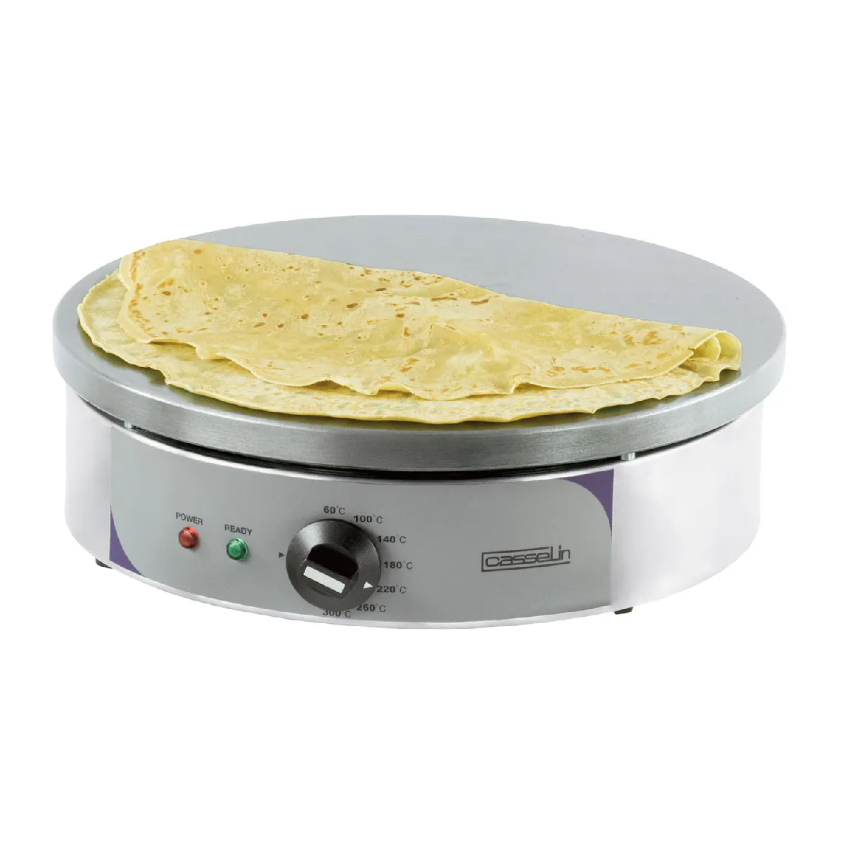 CASSELIN Crêpière Ronde CCR40E - 2700 W, 40 cm