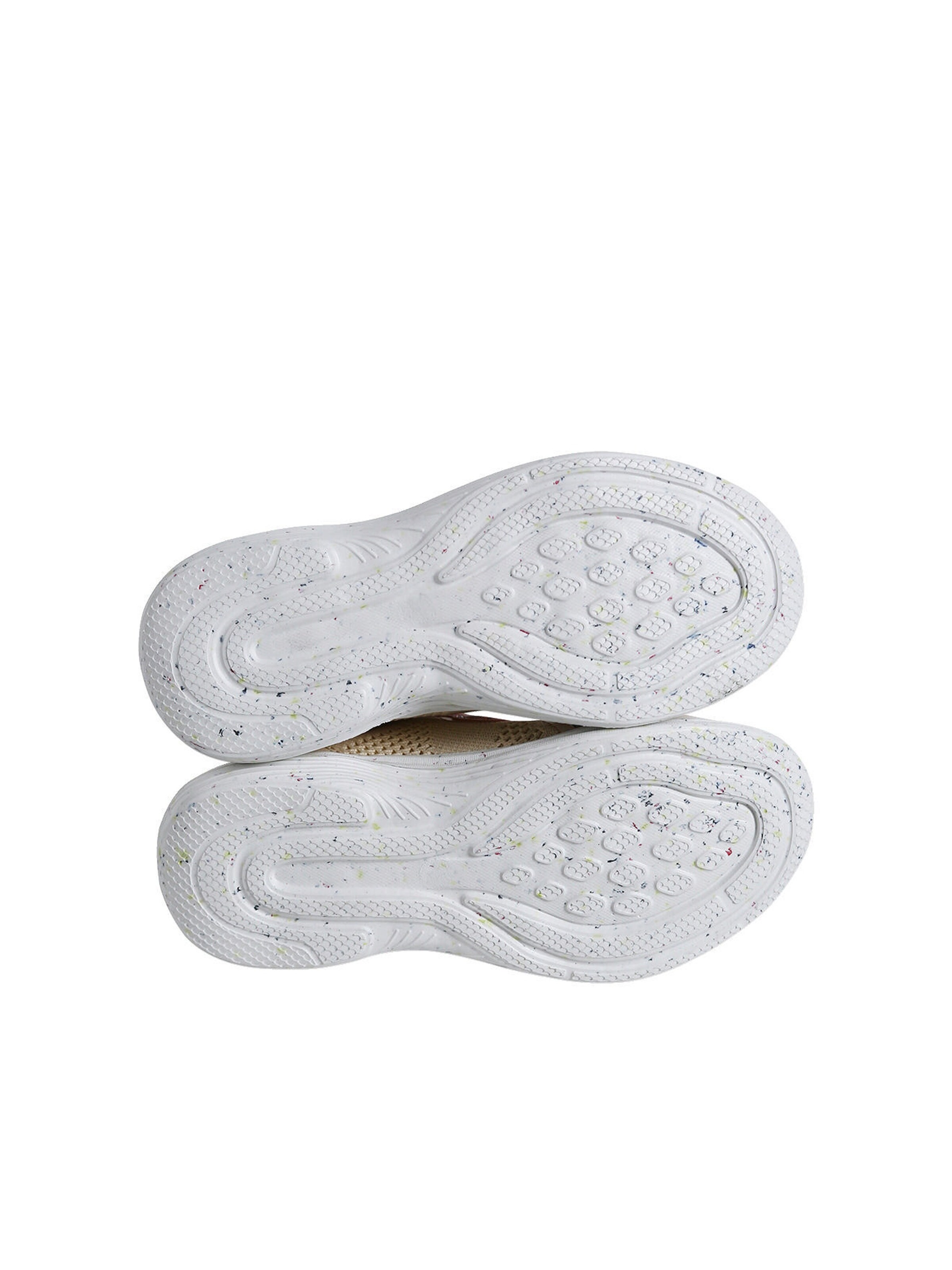 Vertbaudet Mädchen Sport-Sneakers mit Gummizug set beige
