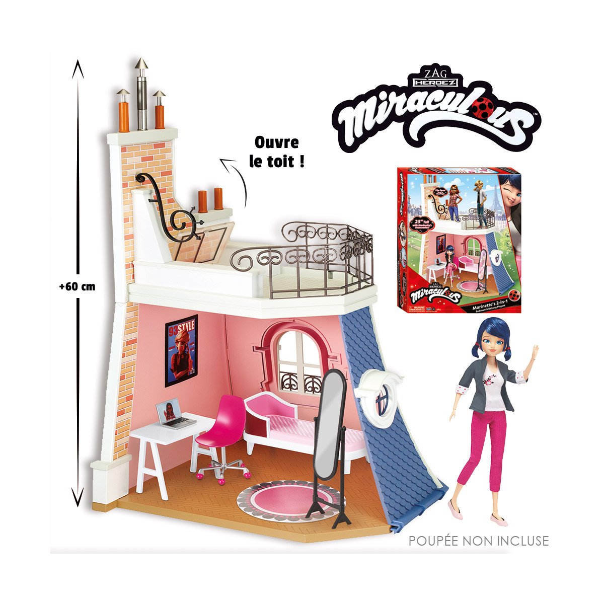 La chambre de Marinette Miraculous